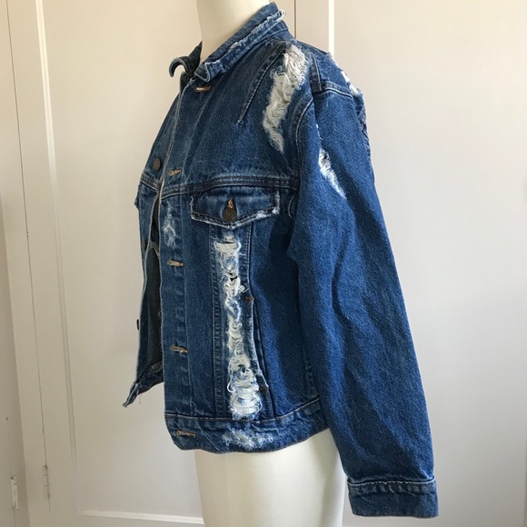 FURST OF A KIND Distressed Vintage Denim Jacket - Picture 4 of 13